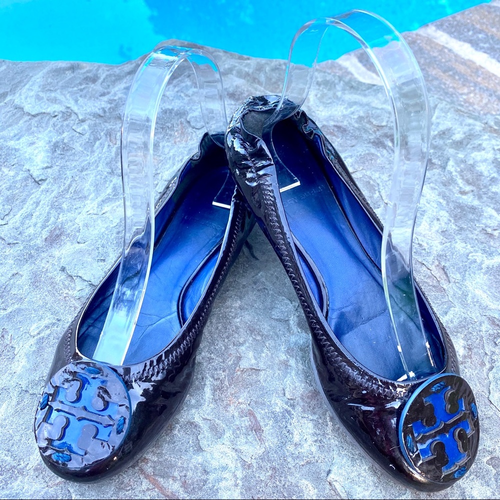 Tory Burch Rare Patent Ballet Flats SZ 5.5